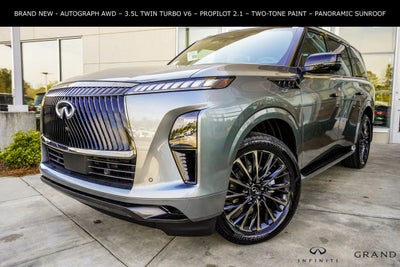 2026 INFINITI QX80 AUTOGRAPH