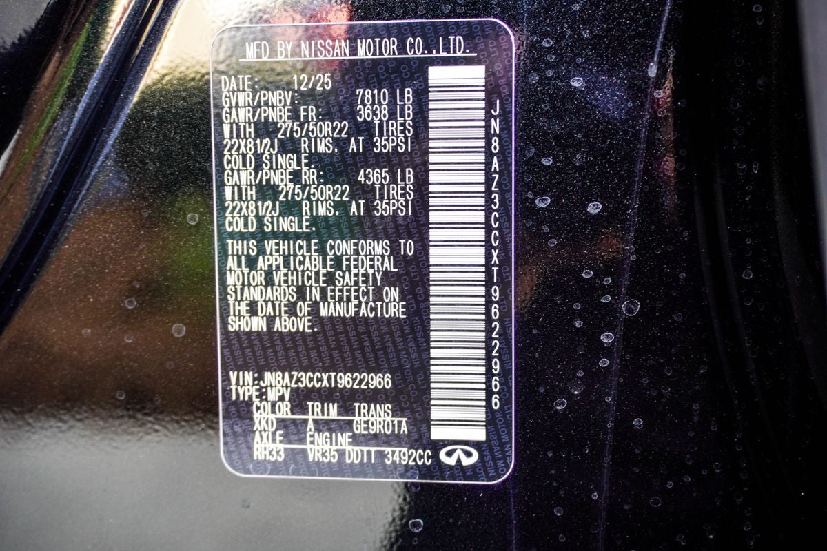 2026 INFINITI QX80 AUTOGRAPH