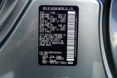 2026 INFINITI QX80 SPORT