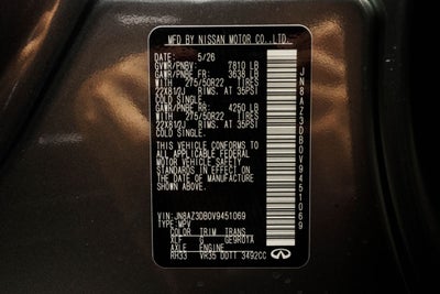 2027 INFINITI QX80 SPORT