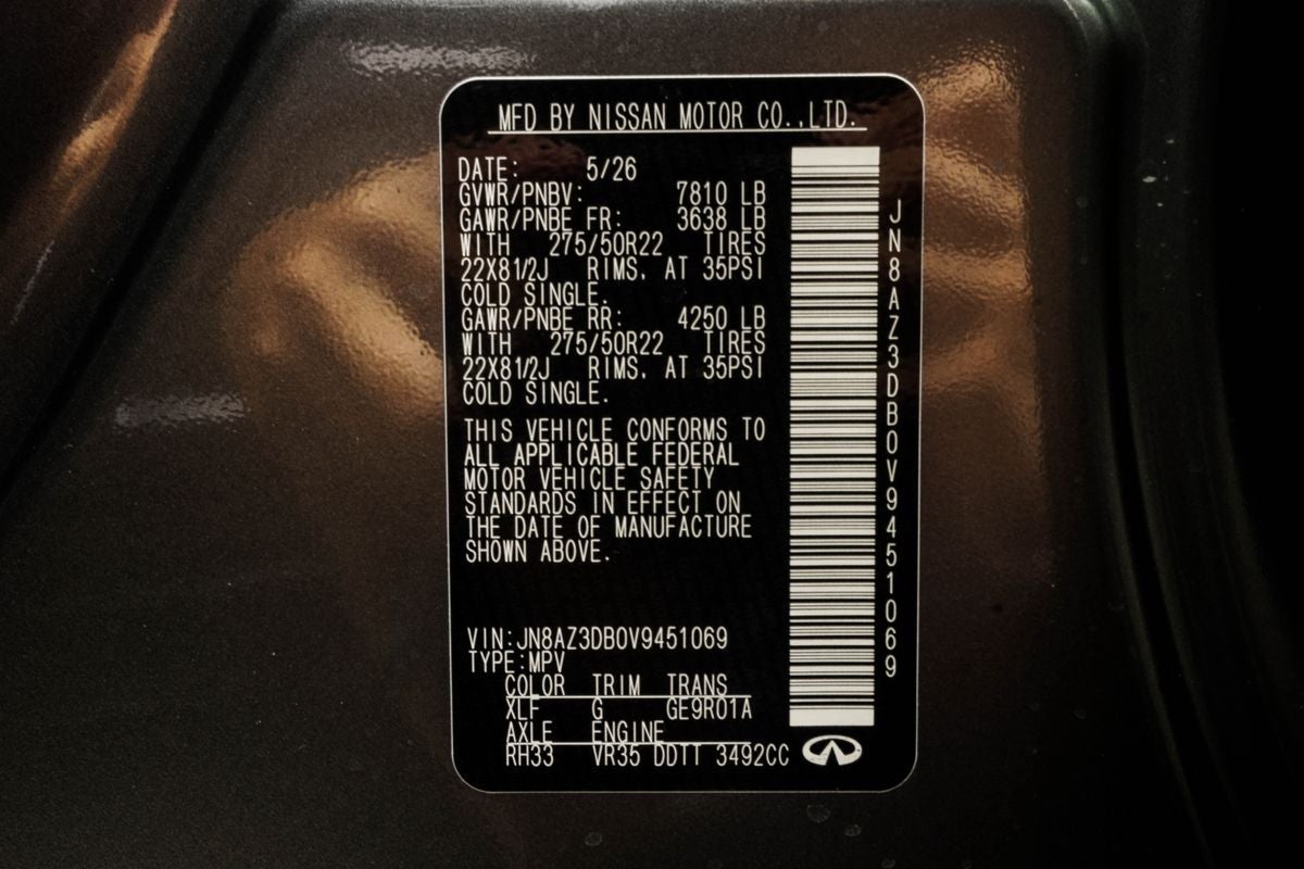 2027 INFINITI QX80 SPORT