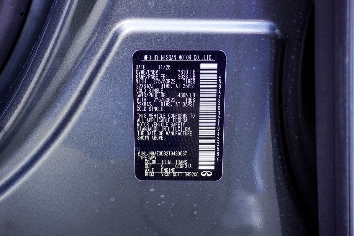 2026 INFINITI QX80 SPORT