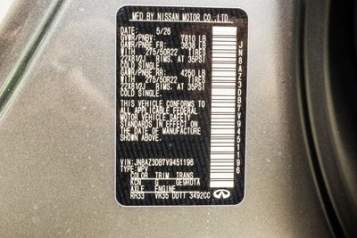 2027 INFINITI QX80 SPORT