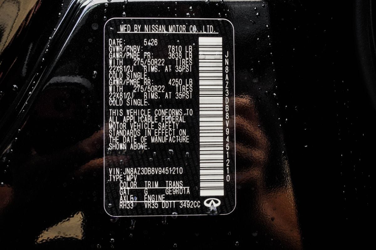2027 INFINITI QX80 SPORT