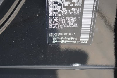 2025 INFINITI QX80 SENSORY