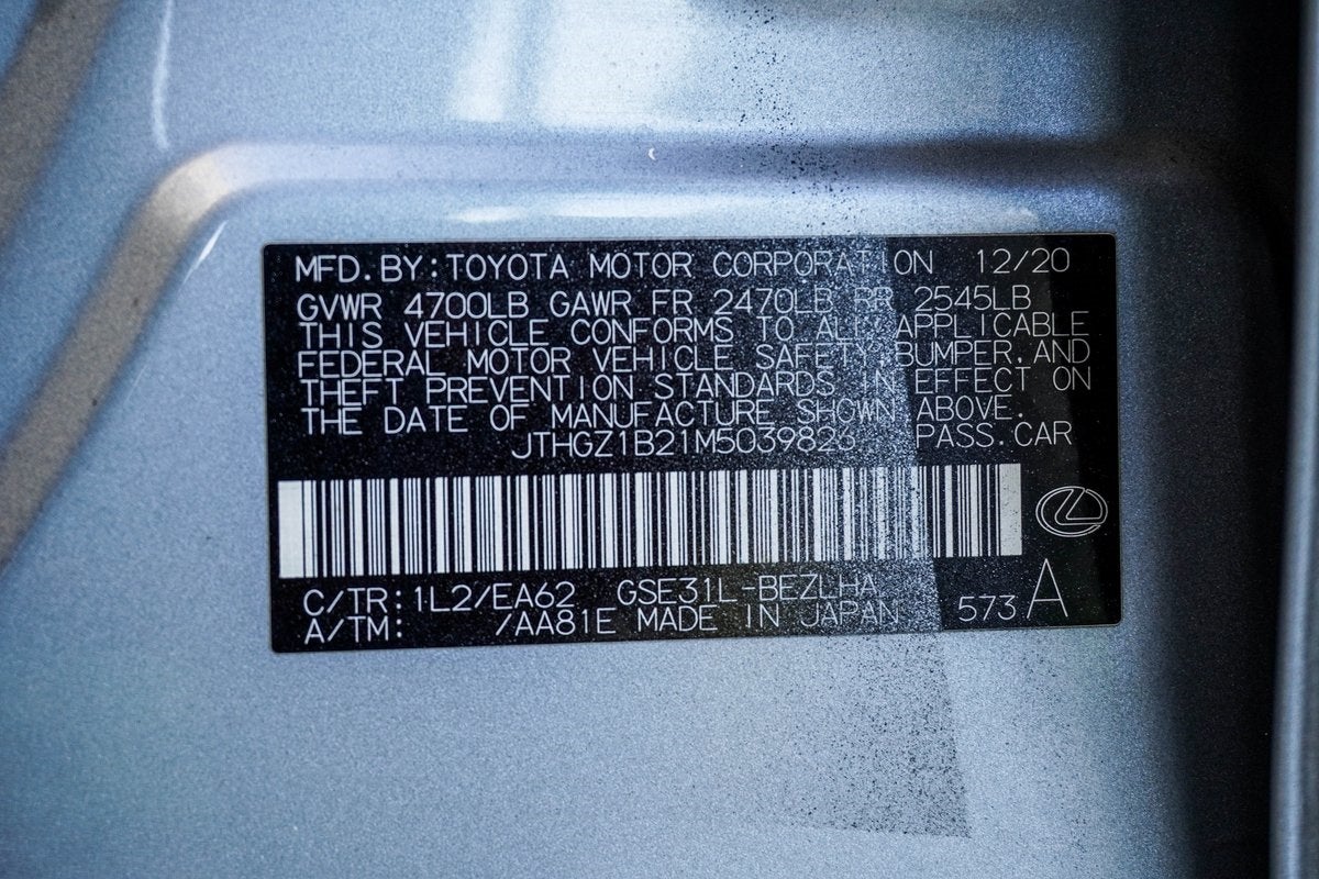 2021 Lexus IS 350 F SPORT