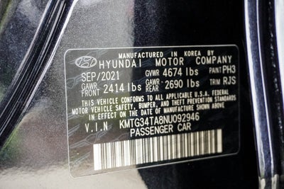 2022 Genesis G70 2.0T