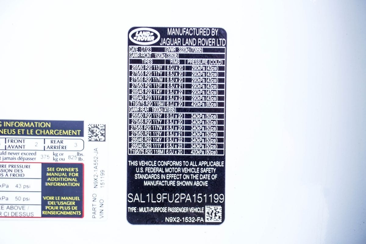 2023 Land Rover Range Rover Sport SE Dynamic