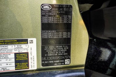 2021 Land Rover Defender 110 X-Dynamic HSE