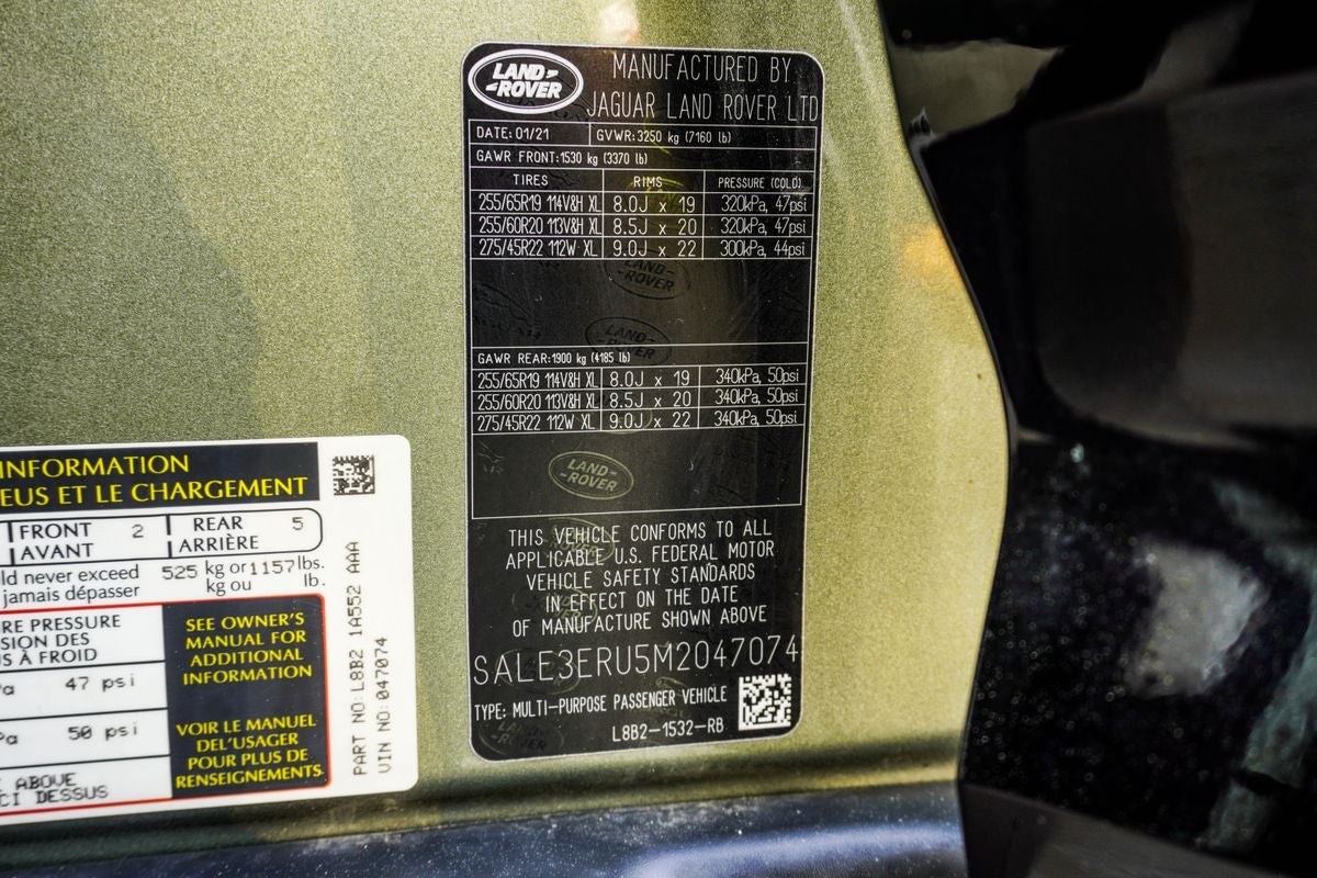 2021 Land Rover Defender 110 X-Dynamic HSE