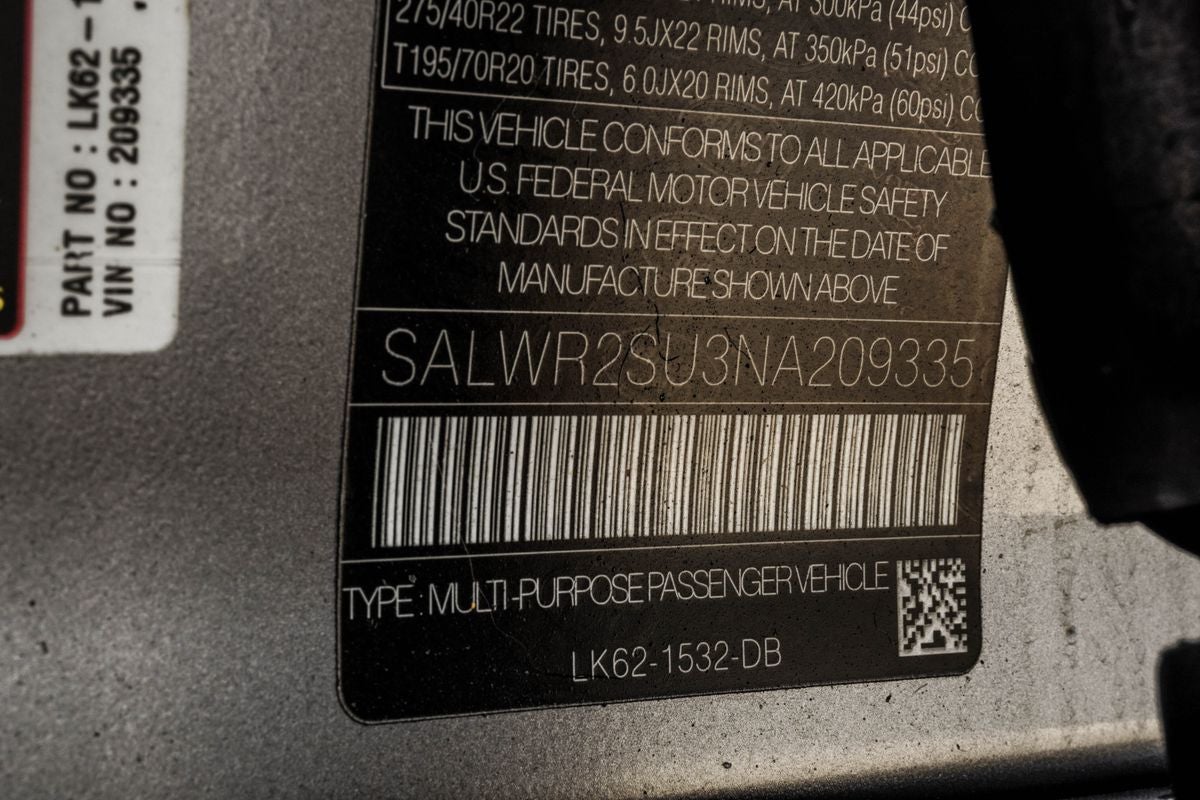 2022 Land Rover Range Rover Sport HSE Silver Edition