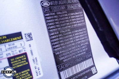 2021 Land Rover Range Rover Sport HSE Silver Edition