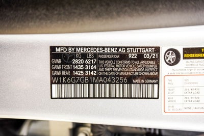 2021 Mercedes-Benz S-Class S 580 4MATIC®