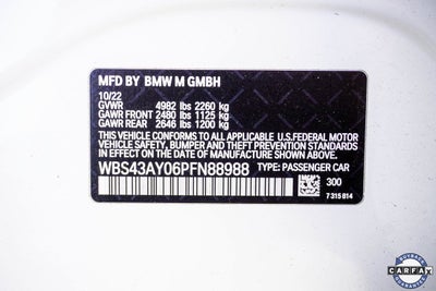 2023 BMW M3 Competition