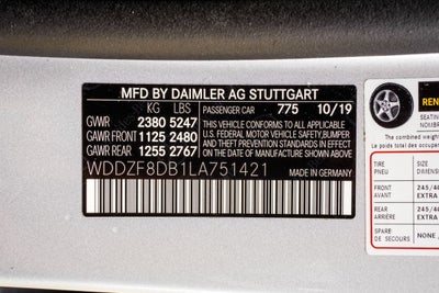 2020 Mercedes-Benz E-Class E 350