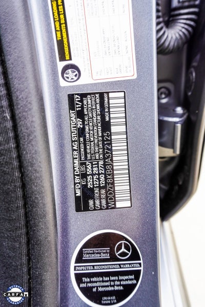 2018 Mercedes-Benz E-Class E 63 S AMG® 4MATIC®