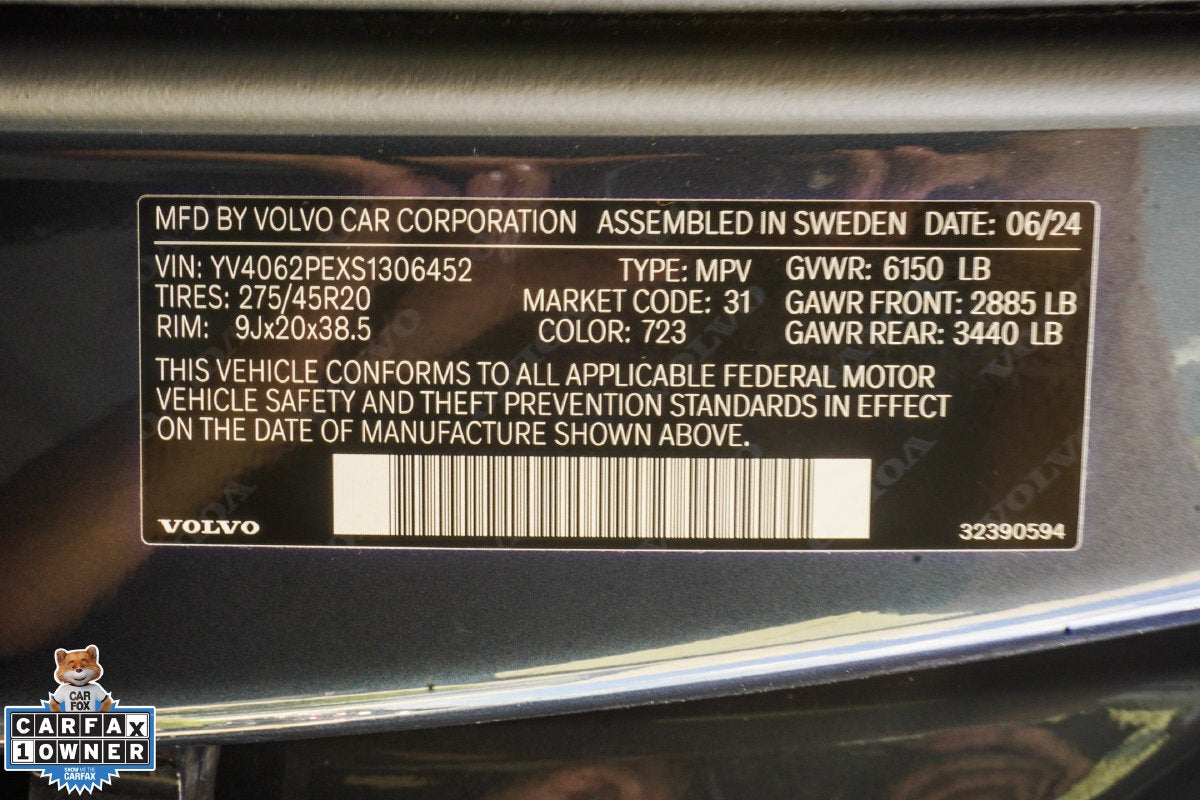2025 Volvo XC90 B6 Plus 7-Seater
