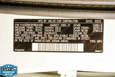 2021 Volvo XC60 T5 Momentum