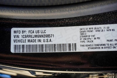 2022 RAM 1500 Laramie