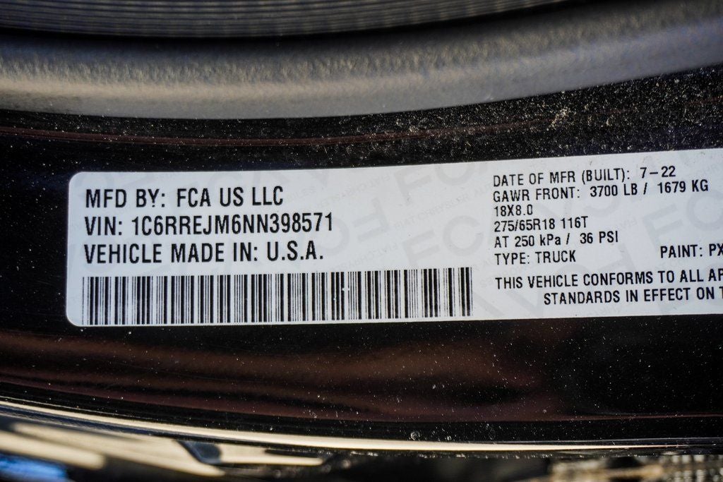 2022 RAM 1500 Laramie