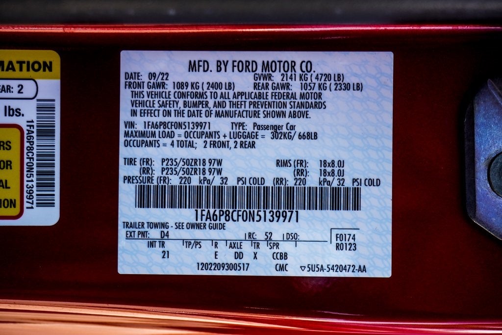 2022 Ford Mustang GT