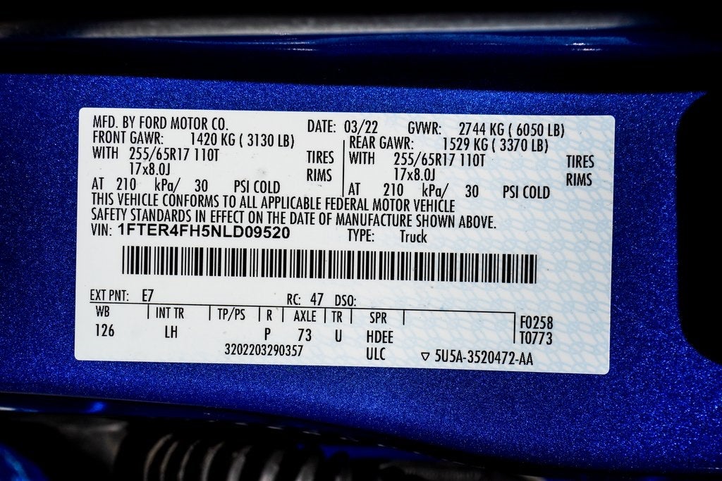 2022 Ford Ranger XLT