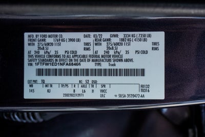 2022 Ford F-150 King Ranch