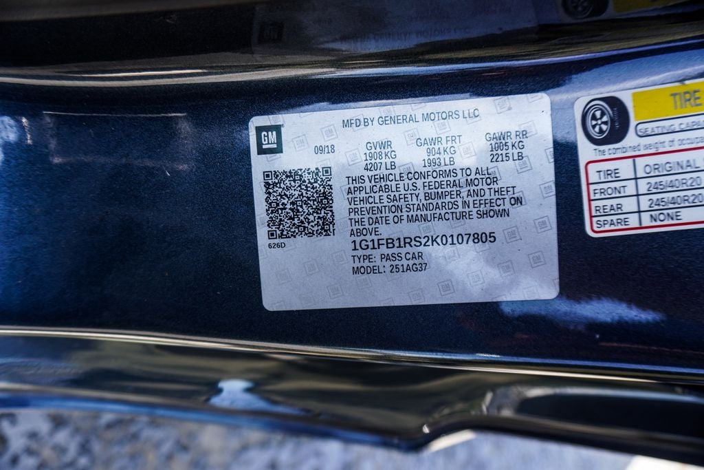 2019 Chevrolet Camaro 1LT