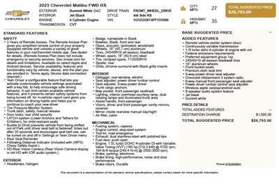 2023 Chevrolet Malibu RS