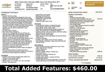 2021 Chevrolet Colorado Z71