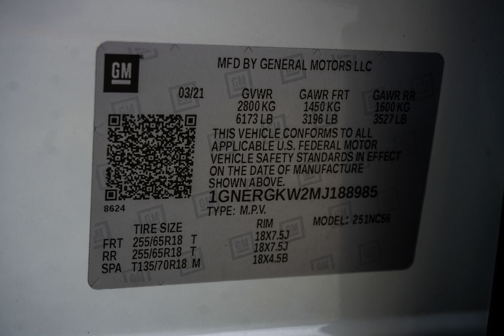 2021 Chevrolet Traverse LT 1LT