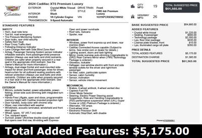2024 Cadillac XT6 Premium Luxury