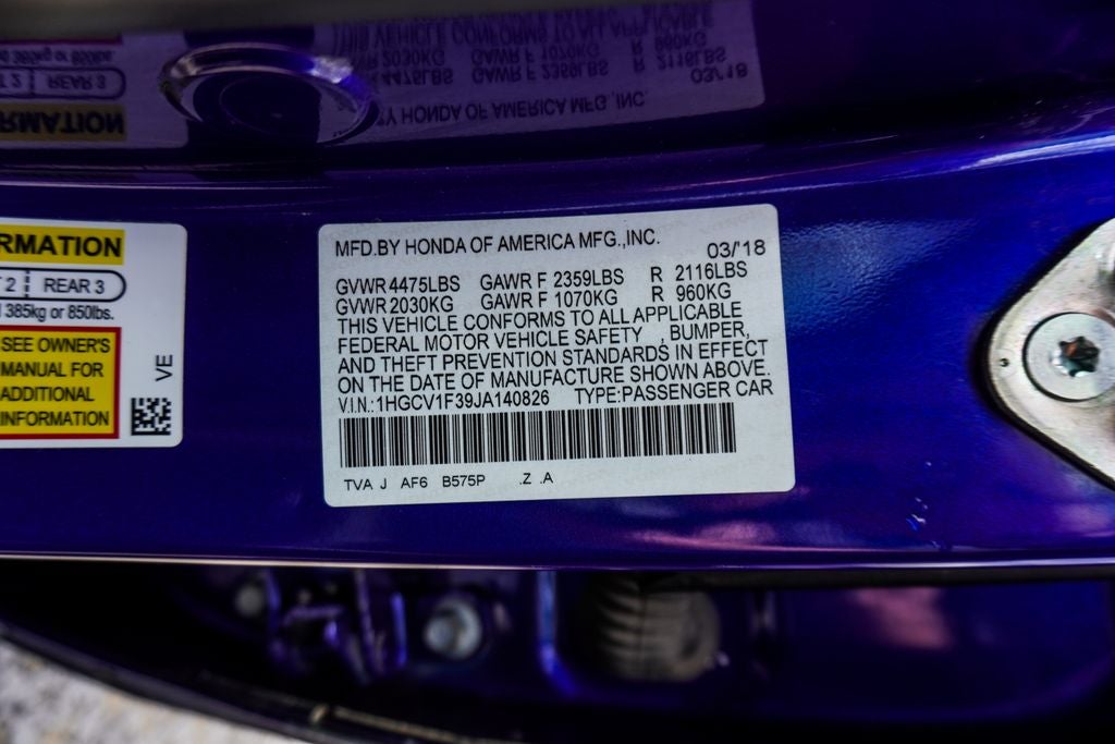 2018 Honda Accord Sport
