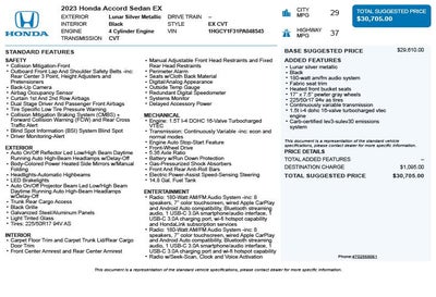 2023 Honda Accord EX