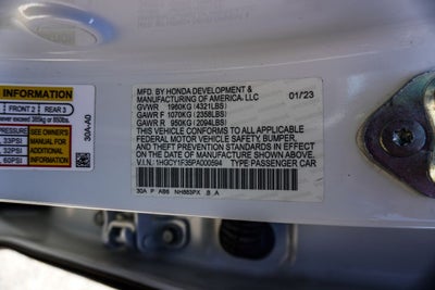 2023 Honda Accord EX