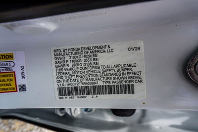 2024 Honda Accord Hybrid Sport-L