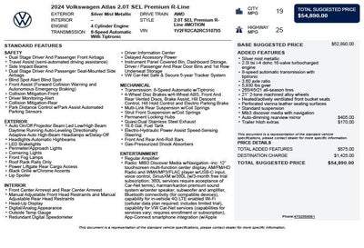 2024 Volkswagen Atlas 2.0T SEL Premium R-Line
