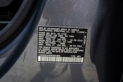2021 Volkswagen Atlas 3.6L V6 SE w/Technology