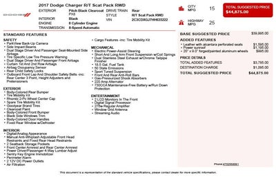 2017 Dodge Charger R/T Scat Pack