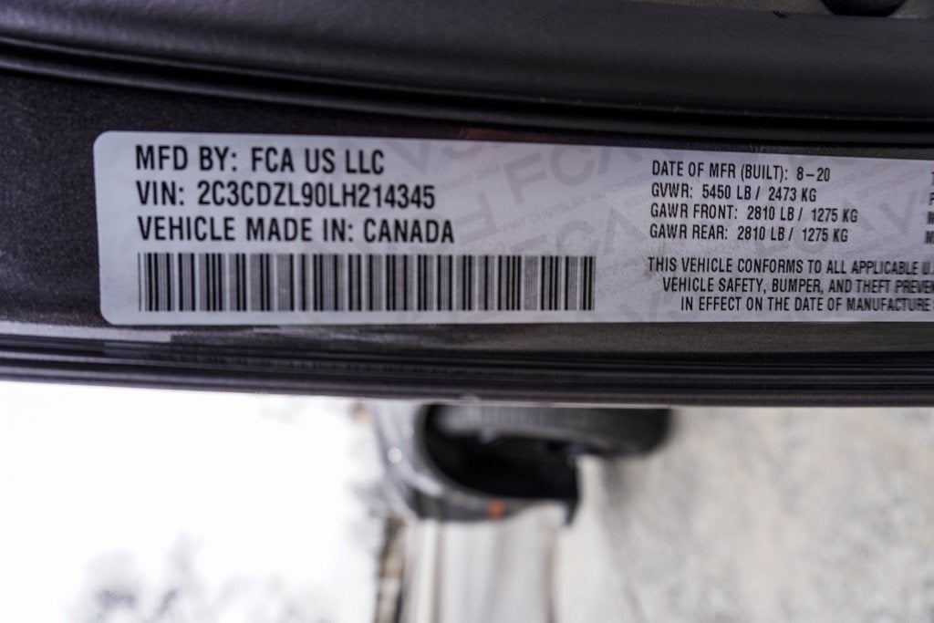 2020 Dodge Challenger SRT Hellcat Redeye Widebody