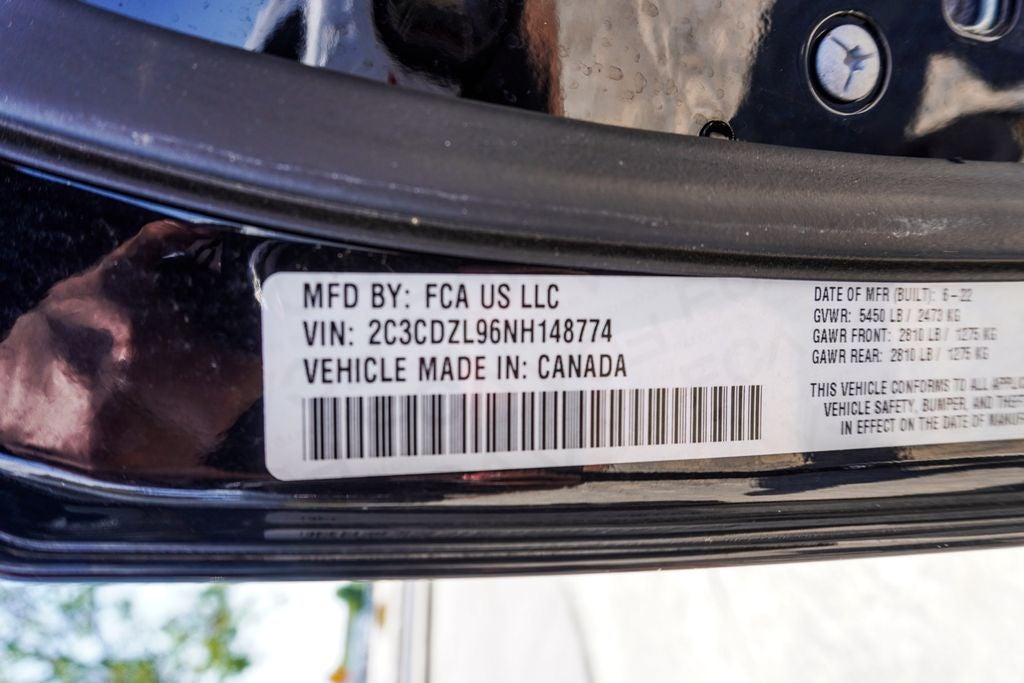 2022 Dodge Challenger SRT Hellcat Redeye
