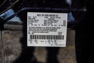 2022 Lincoln Nautilus Black Label