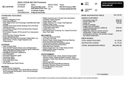 2024 Lexus NX 250 Premium