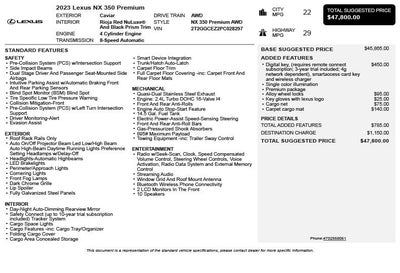 2023 Lexus NX 350 Premium