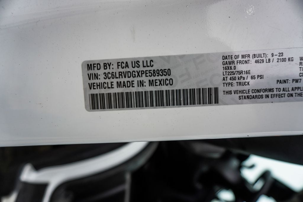 2023 RAM ProMaster 2500 High Roof