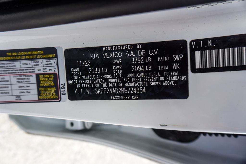 2024 Kia Forte LXS