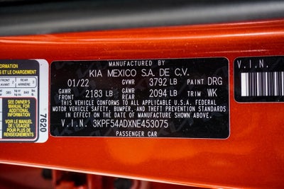 2022 Kia Forte GT-Line