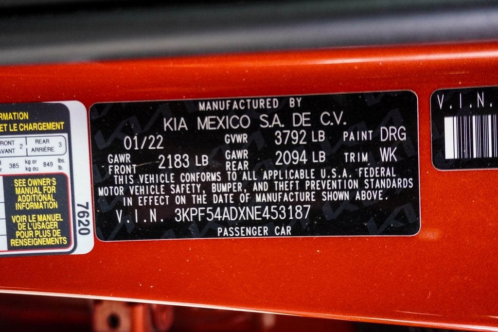 2022 Kia Forte GT-Line