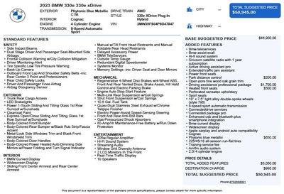 2023 BMW 3 Series 330e xDrive