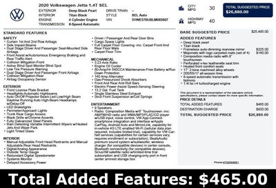 2020 Volkswagen Jetta SEL